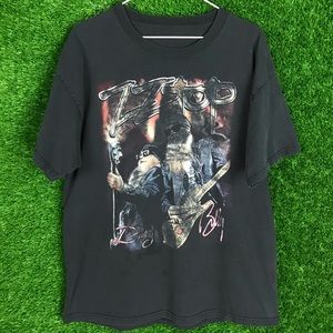 ZZ Top Beer Drinkers & Hell Raiser Rock Tour Shirt